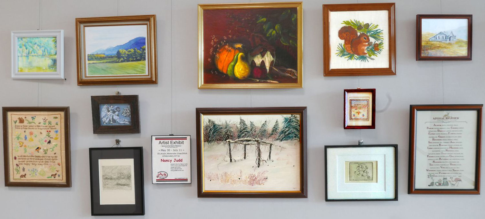 Judd on display